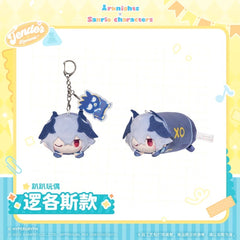 Arknights x Sanrio Family-Sticker Pack-Plush Lying Doll