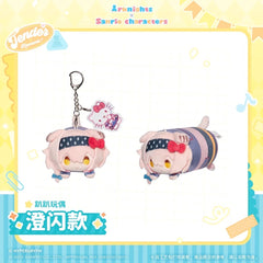 Arknights x Sanrio Family-Sticker Pack-Plush Lying Doll