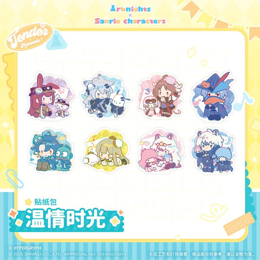 Arknights x Sanrio Family-Sticker Pack-Warm Moments