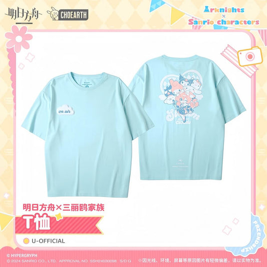 Arknights x Sanrio Family T-shirt U-Official Style